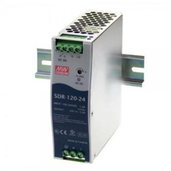 Zasilacz impulsowy AC/DC na szynę DIN 230/24V 5A 120W SDR-120-24