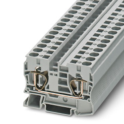 Blok zacisków przelotowych Phoenix Contact poziomy: 2 24 → 6AWGZacisk sprężynowy ST 10 51A 550 V