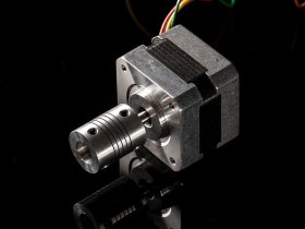 Adafruit Aluminum Flex Shaft Coupler - 5mm to 10mm