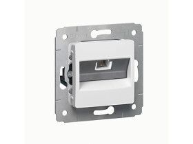 CARIVA Gniazdo telefoniczne 1xRJ11 białe 773638 LEGRAND