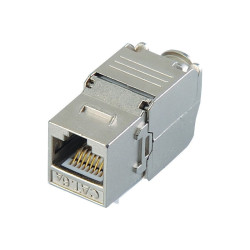 Moduł Keystone RJ45 kat.6 STP beznarzędziowy ekranowany Elpio