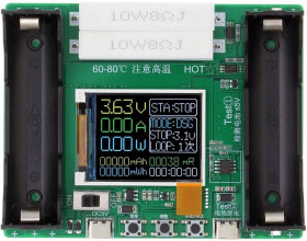TESTER LCD POJEMNOŚCI I REZYSTANCJI AKUMULATOROW OGNIW 18650