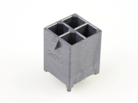 Szpila złącza płytki drukowanej 4-pinowe raster: 5.7mm 2-rzędowe Molex Przewlekany