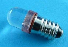 E-10 12V RED LED