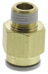 Złączka pneumatyczna R 1/8 męskie Wciskane 8 mm SMC Adapter gwintowany prosty R 1/8 męskie