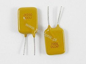 BEZP.POLiMEROWY 200mA 60V PRFA r=5.1mm.