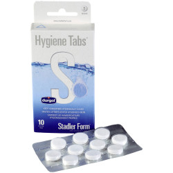 Stadler Form A-140 Hygiene Tabs Limescale Preventer White, Biodegradable