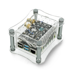 Obudowa Raspberry Pi 4B i do Allo DigiOne Signature - przezroczysta