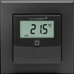 160551A0 Temperature and humidity sensor display, anthracite