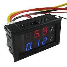 WOLTOMIERZ AMPEROMIERZ LED CYFROWY 100V 10A DC