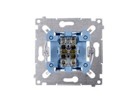 SIMON 54 Wyłącznik roletowy trójpozycyjny 1-0-2 (mechanizm) 10A 250V szybkozłącza SZW1KM KONTAKT SIMON