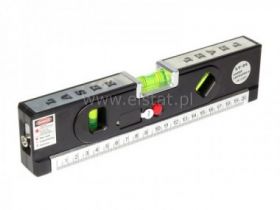Poziomnica laserowa LV-04 z miarą 20cm