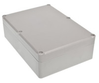 Z-74J Obudowa z tworzywa Z74J wymiary: 176x126x57mm - mocowana na ścianę - jasna - polistyren