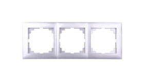Sentia Ramka Potrójna Srebrny Połysk 1473-56