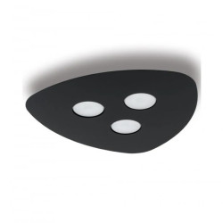 LAMPA SUFITOWA ORGANIC BLACK III CZARNA 8302 Nowodvorski