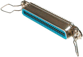 Centronics socket, 36 pole, solder cup, A-57/36 F