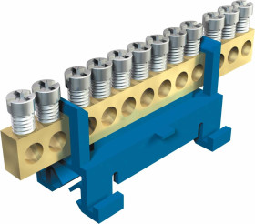 OBO Bettermann 2054086 Izolator przewodu neutralnego 10 szt.