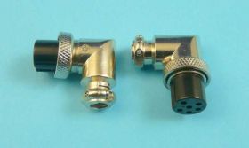 GN.MIKR.6-PIN KĄTOWE NA KABEL