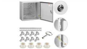 Obudowa Hermetyczna Rozdzielnia Metalowa Z Płytą Montażową 400X400x250 Ip65...