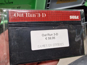 Out Run 3D Outrun 3-D Sega Master System Loose Cartridge Only PAL Rare