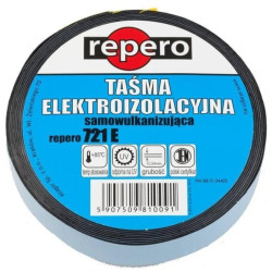 Taśma izolacyjna samowulkanizacyjna 19mm x 3m Repero 721E czarna