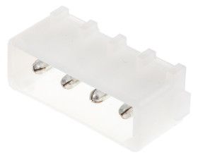 Wtyk PCB 4-pinowe raster: 5.08mm -rzędowe TE Connectivity Przewlekany Męski 13.0A 250.0 V.
