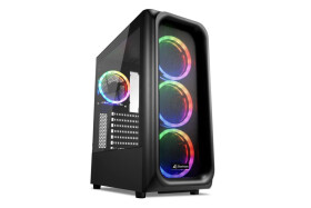 Sharkoon TK5M RGB | Midi Tower Case | Zwart