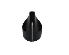 Pokrętło potencjometru oś: 6mm średnica: 19mm Wałek okrągły Czarny Vishay