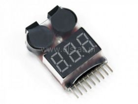 Miernik cyfrowy do ogniw Li-Poly Li-Ion 1S - 6S