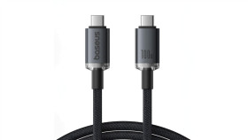 Kabel Baseus Crystal Shine Cb000089 Usb-C / Usb-C Usb3.2 100W 20Gbps 1.5M -...