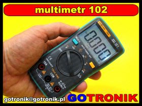 Multimetr uniwersalny Richmeters102 cyfrowy