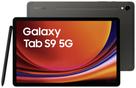 Samsung Galaxy Tab S9 LTE/4G, 5G, WiFi 128 GB czarny Tablet 27.9 cm (11 cal) 2.0 GHz, 2.8 GHz, 3.36 GHzQualcomm® Snapdra