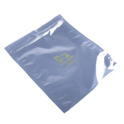 Torba antystatyczna szerokość 203mm Zamek błyskawiczny długość 254mm Torba z osłoną antystatyczną typ: Worek