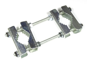 Cybant stalowy fi=50mm L=200mm M8 z dodatkową klamrą