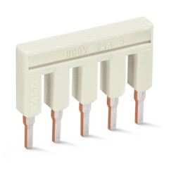 Mostek 5-tor.z izolacją jasnoszary 2002-405 WAGO