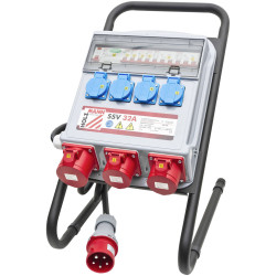 Holzmann Machine SSV32A Power Distributor 400V 32A CEE For Sites