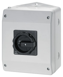 Rozłącznik główny w obudowie 3P 63A 22kW AC23A 400V pokrętło czarne 3LD2565-0TB51