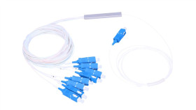 Splitter 900Um, 1,5M Extralink 1:8 Plc Sc/Upc