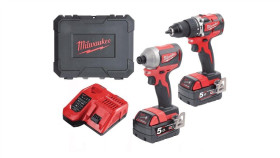 Zestaw Wkrtarka+Zakrętarka M18 Cblpp2b-502C 2*5.0Ah