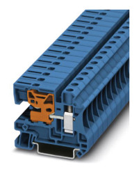 Zacisk do montażu na szynie DIN Phoenix Contact poziomy: PojedynczyŚruba UTN 10 57A 400 V