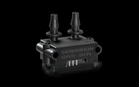 SDP611 - DP sensor (±500 Pa) calibrated for mass flow, tube connection