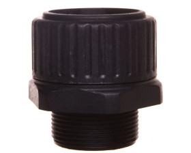 Dławnica do węża osłonowego M32 IP65 SILVYN HG-M 32x1,5 czarna 55501640 /30szt./