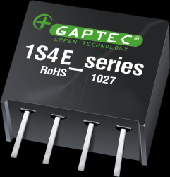 1S4E_2405S1U DC/DC converter, 1 W, 5 V, SIL 4