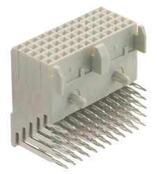 Złącze typu Backplane 2mm Pitch 5-pinowe 5-rzędowe Żeński, Mocowanie na wcisk Terminal, 3A TE Connectivity