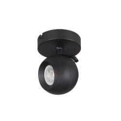 Oprawa ścienno-sufitowa PAR16 GU10 35W GALOBA EL-1O B czarny 33671