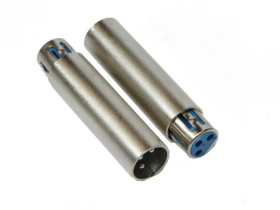 Adapter XLR wtyk-gniazdo metal