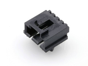 Molex Listwa kołkowa, męska, do wbudowania, standardowa Ilość pinów 4 Wymiary siatki: 2.54 mm 705550073 1 szt. tuba