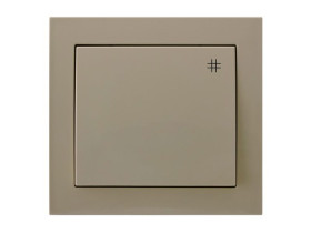 KIER Wyłącznik krzyżowy beżowy ŁP-4W/01 OSPEL