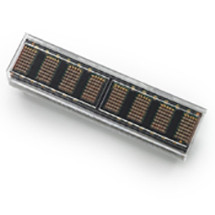 Wyświetlacz diodowy LED 8-znakowy 5 x 7 7.5 (Typ.) MCD 5 x 7, Zielony 4.6mm Broadcom 574 (typ.) nm