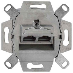 Rutenbeck 136104070 CAT 6A network outlet flush-mount insert socket